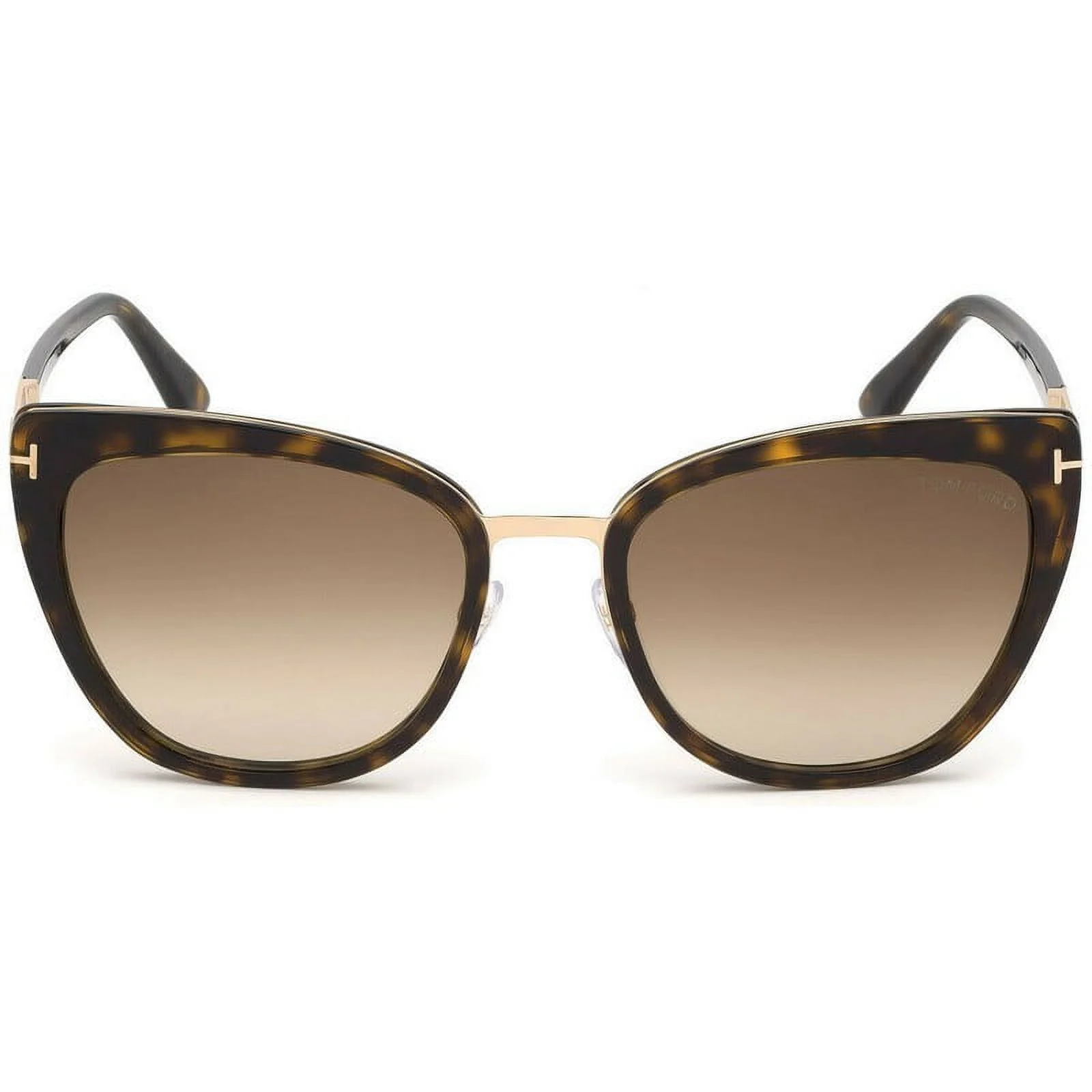 Tom Ford Simona FT0717 52F Dark Havana Gradient Brown 57 mm Women's Sunglasses