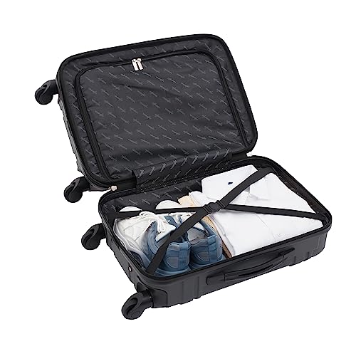 Wrangler Astral Hardside Luggage, Cedar, 20-Inch Carry-On