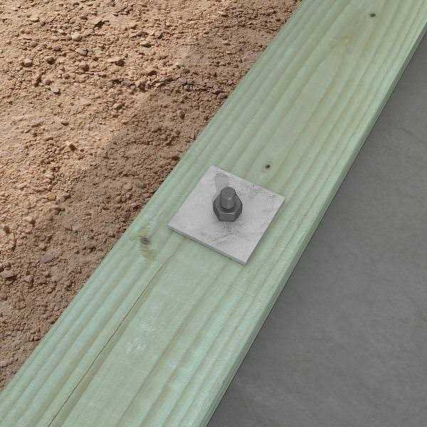 Simpson Strong-Tie BP 3 in. x 3 in. Bearing Plate with 1/2 in. Bolt Dia	Simpson Strong-Tie BP 3 in. x 3 in. Bearing Plate with 1/2 in. Bolt Dia