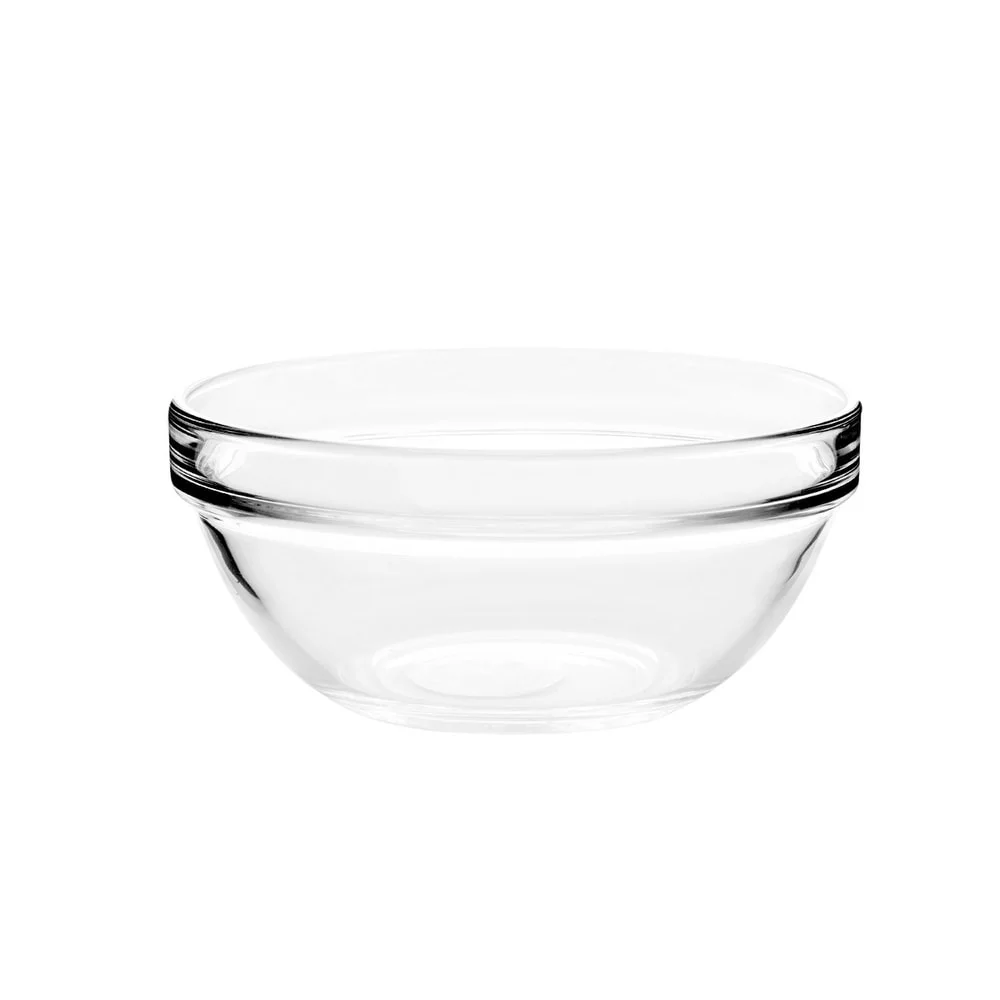 Stackable Glass Bowl 9 Inch Diameter