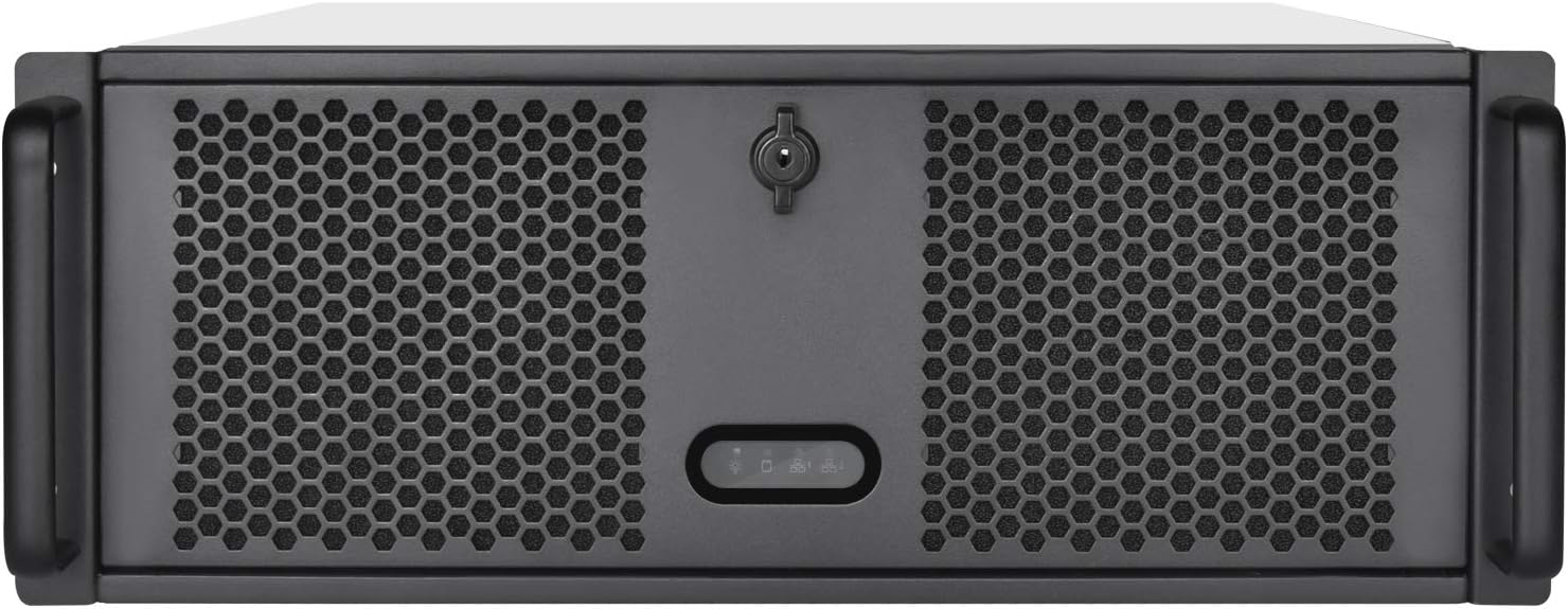 SilverStone Technology 4U Rackmount Server Chassis with 3 X 5.25 Front Bays with CEB/ATX/mATX/Mitx Support RM400 Cases SST-RM400