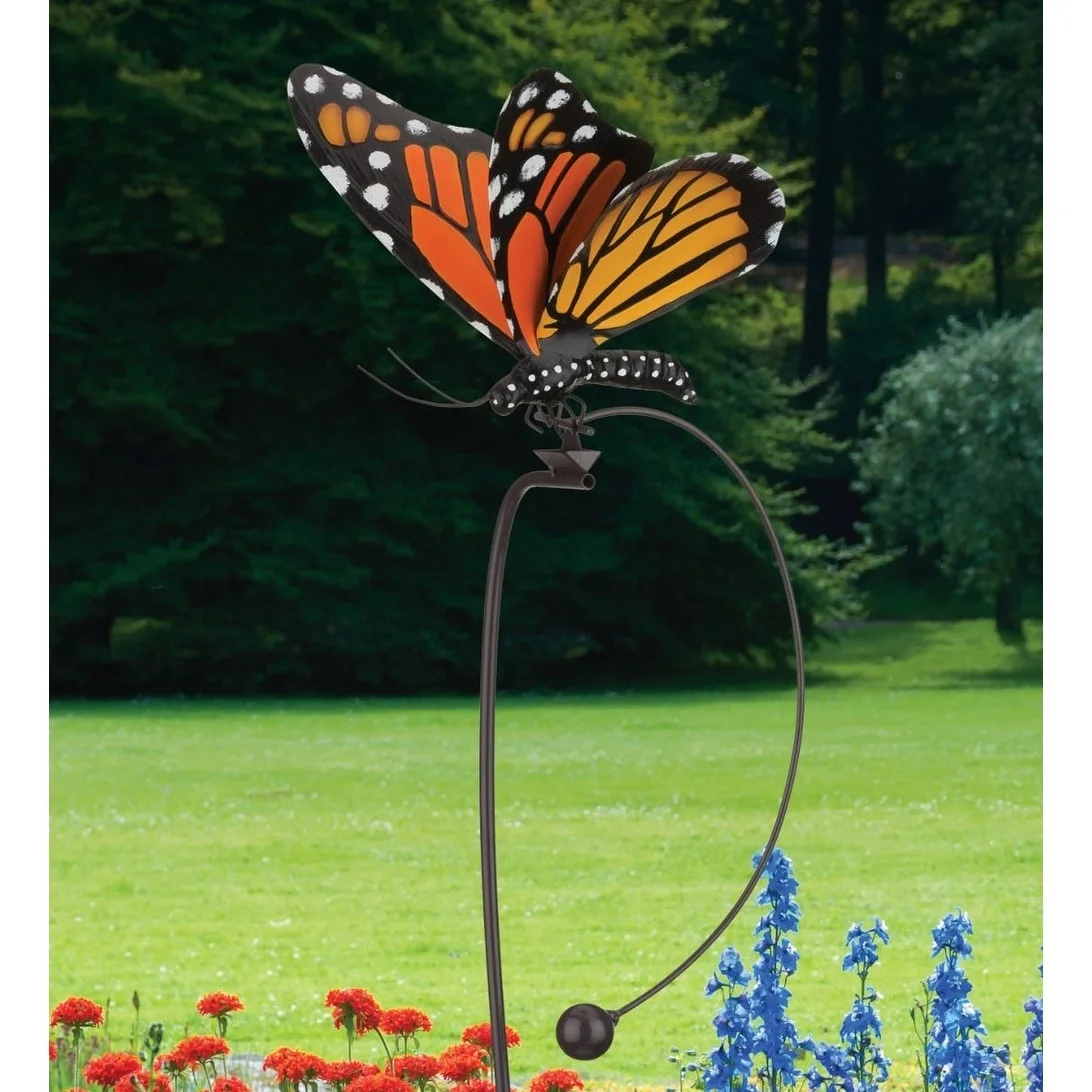 Rocker Butterfly Stake - Monarch
