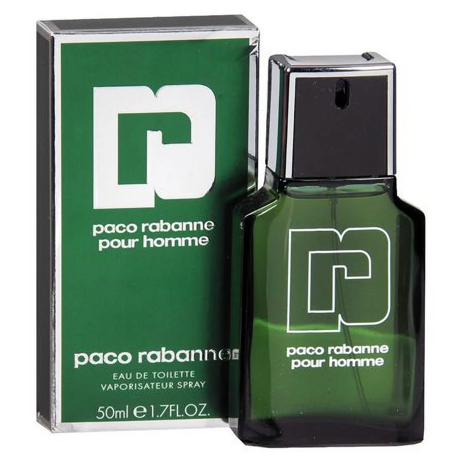 Paco Rabanne Pour Homme Eau de Toilette Vaporisateur Spray, 50 ml, 1.7 Fluid Ounce