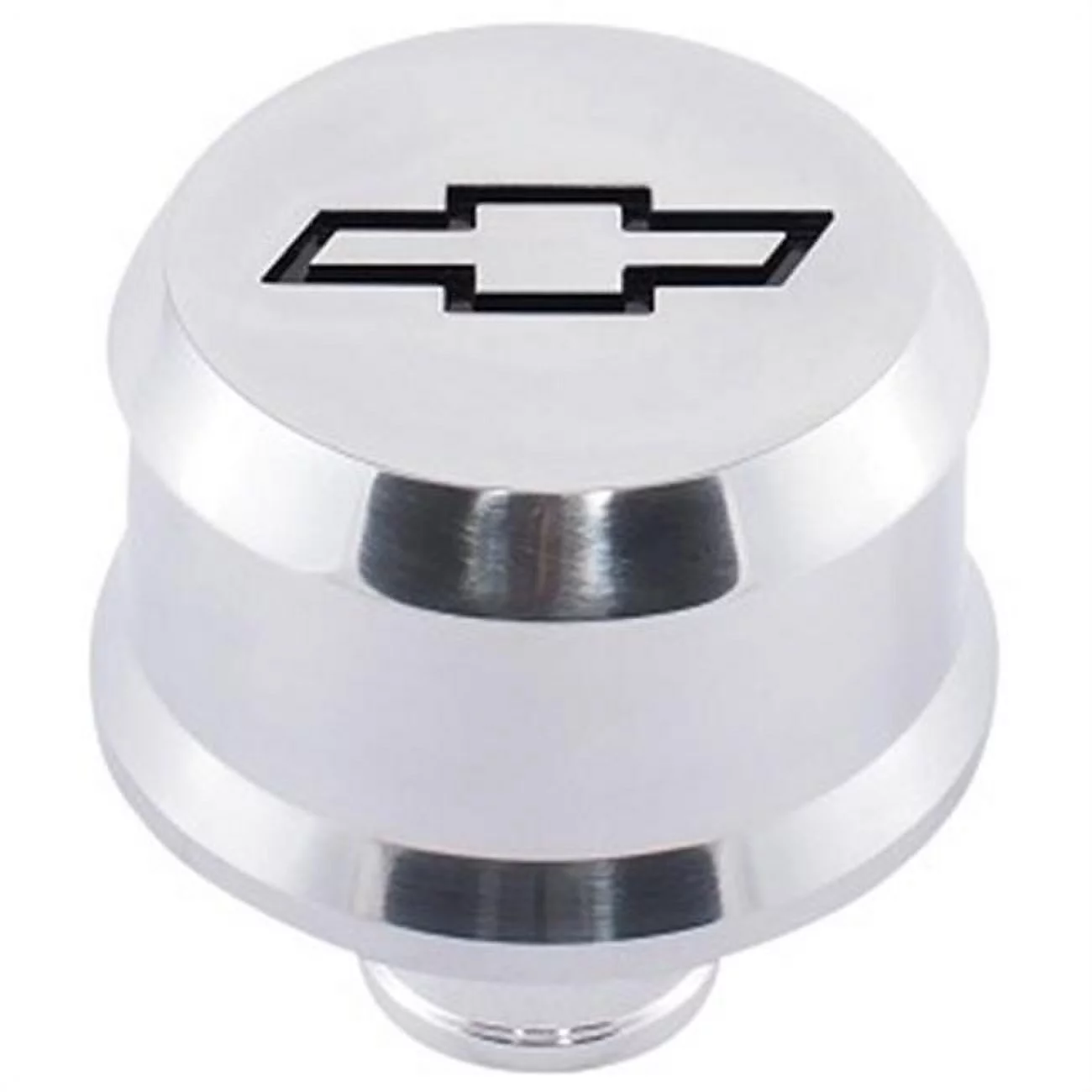 141854 2.5 in. Round Crankcase Breather Cap - Silver