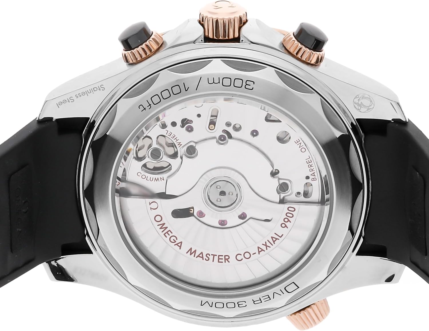 Omega Seamaster Diver 300m Co-Axial Master Chronograph Automatic Chronometer Black Dial Men's Watch 210.22.44.51.01.001