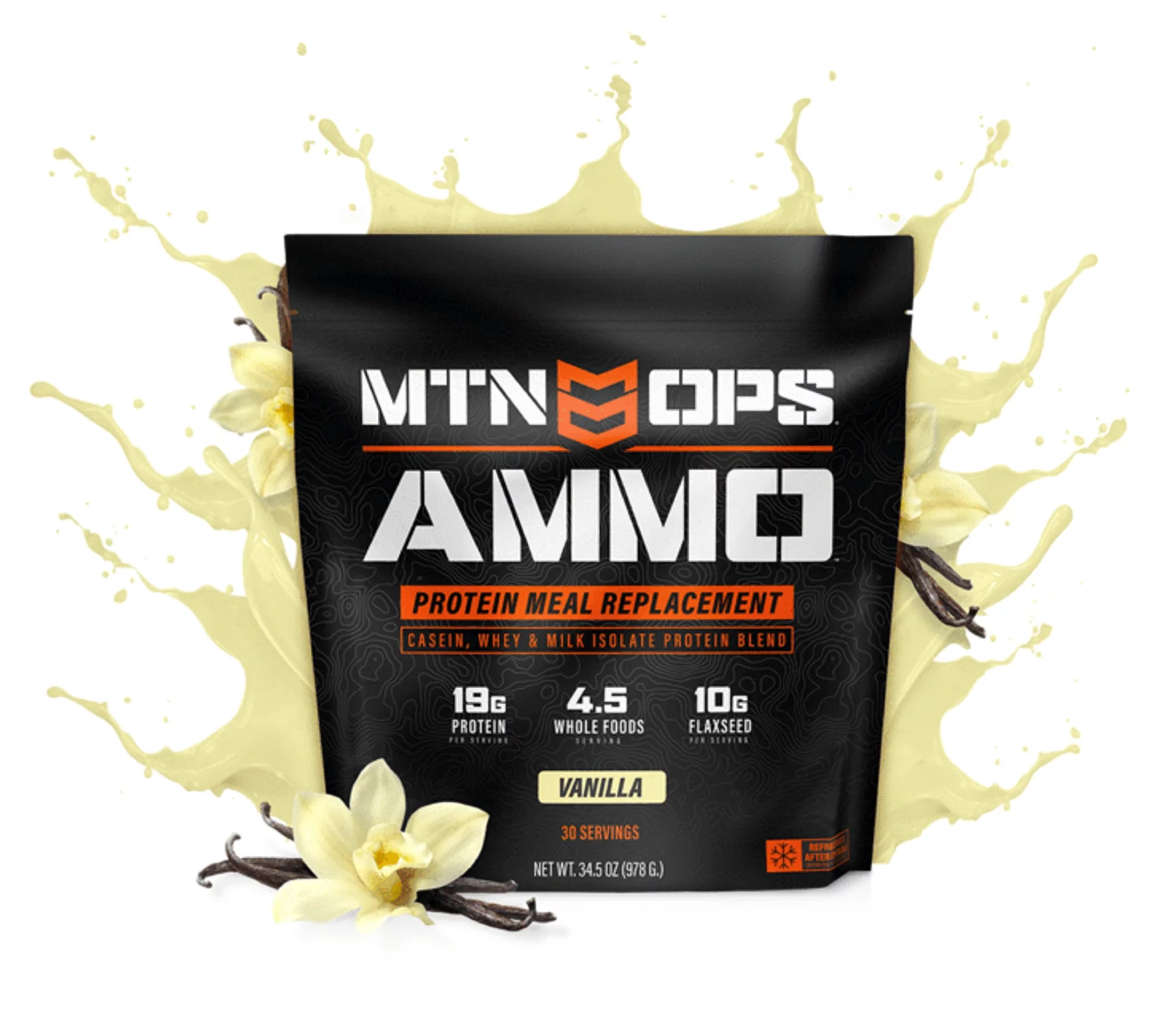 MTN OPS Ammo (Vanilla Shake) Protein Meal Replacement #1013-77449
