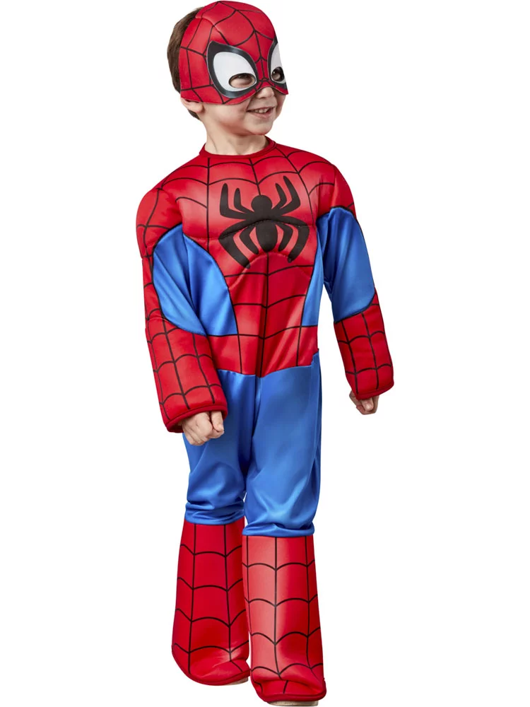 Rubie's Spider-Man His Amazing Friends Deluxe Boy's Halloween Fancy-Dress Costume for Toddler, 3T