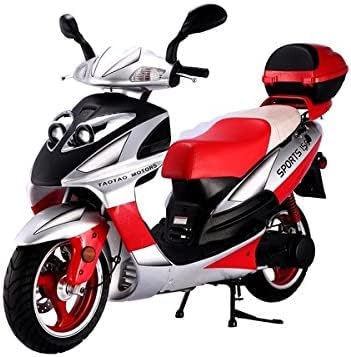 HHH 150cc Scooter Moped Street Gas Scooter 150cc Fully Automatic Scooter Adult Bike Lancer150 Vienna150 Gas Scooter with 13 inches Aluminum Wheels (Black)