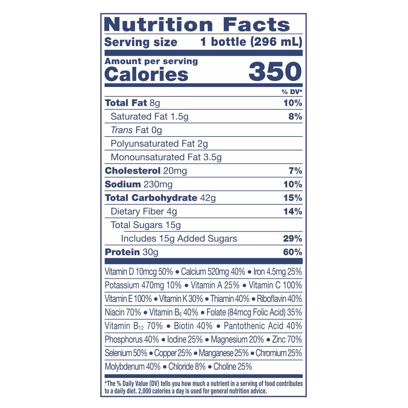 Ensure COMPLETE Nutrition Shake, 30G Protein, Vanilla, 10 fl oz, 4 Count