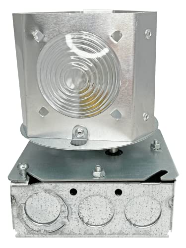 Rotating Light Kit, Revolving Lighthouse Beacon Light, 36RPM, 130v Wired Lighting, Fits 3' - 12' Decorative Amish Lighthouse