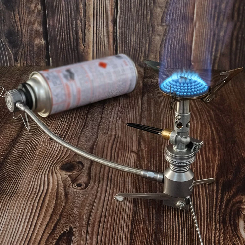 CAMPINGMOON Z23 VC Camping Equipment Tripod Butanes Canister Adapter, Collapsible and Easy to Store