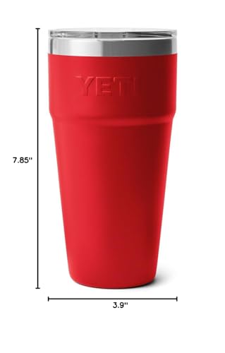 YETI Rambler 30 oz Stackable Tumbler, Stainless Steel, Vacuum Insulated with MagSlider Lid