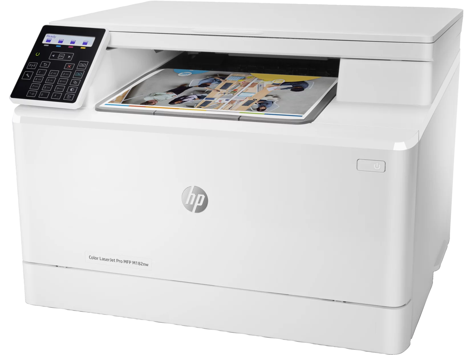HP Color LaserJet Pro MFP M182nw Laser Printer, Color Mobile Print, Copy, Scan