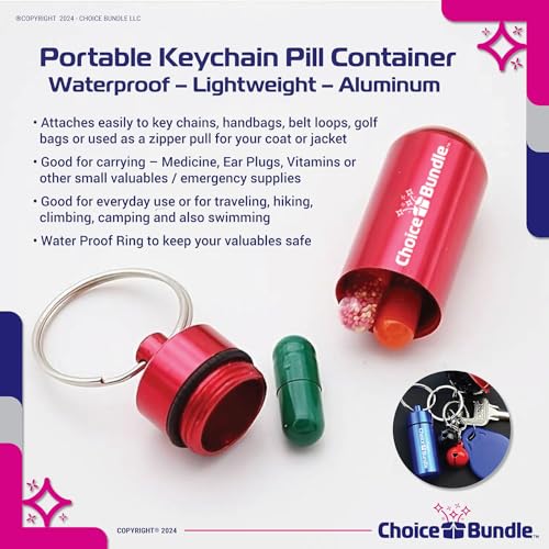 Spring Valley Potassium Heart Health Dietary Supplement Caplets 99 mg 250 CT 2 pk (500 Total) + “Vitamin Vitality” Guide & Keychain Pill Container (4 Items)!