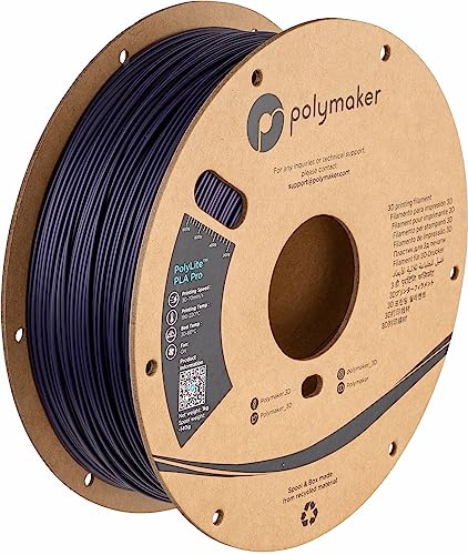 Polymaker PLA PRO Filament 1.75mm 1kg, Tough & High Rigidity White 3D Printing Filament, PolyLite PLA PRO 3D Printer Filament 1.75mm, Print with Most 3D Printers