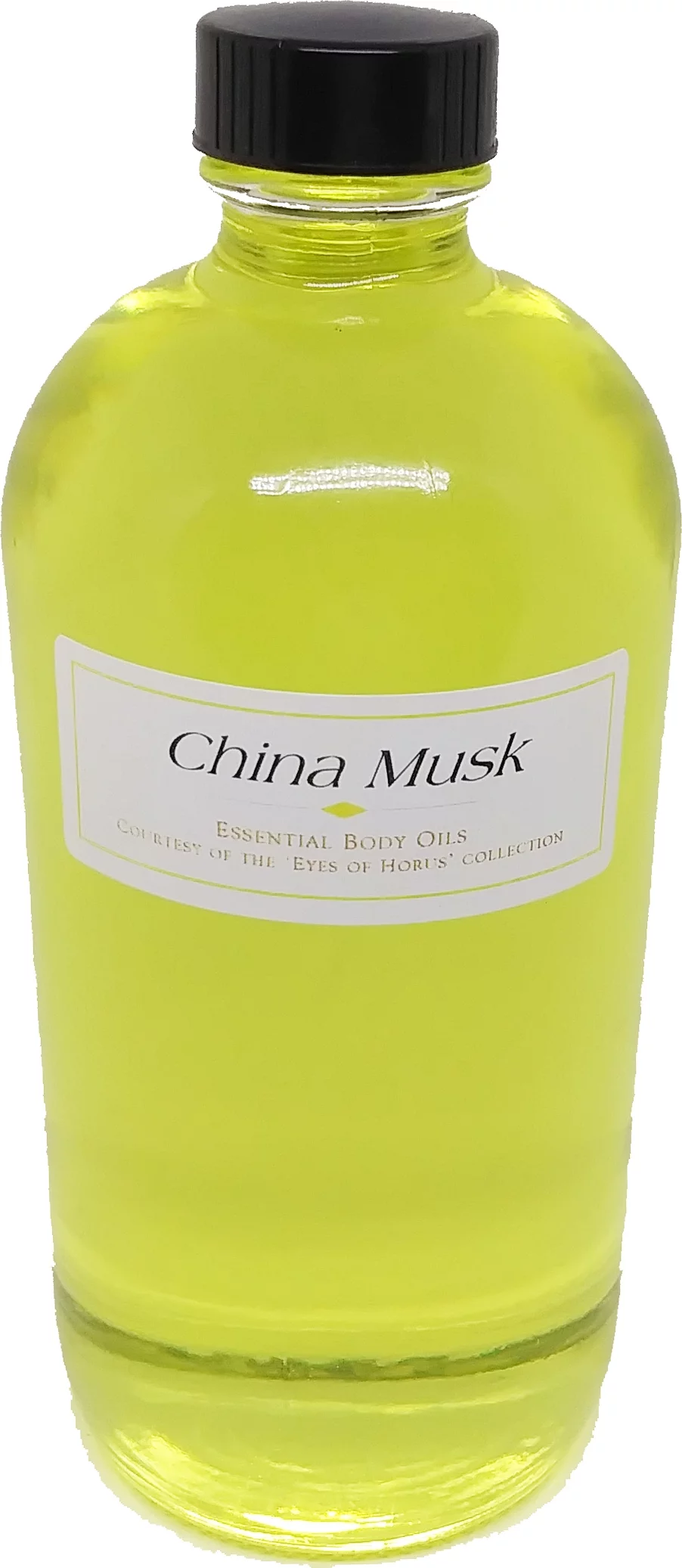 China Musk Scented Body Oil Fragrance [Regular Cap - Clear Glass - Yellow - 1 lb.]