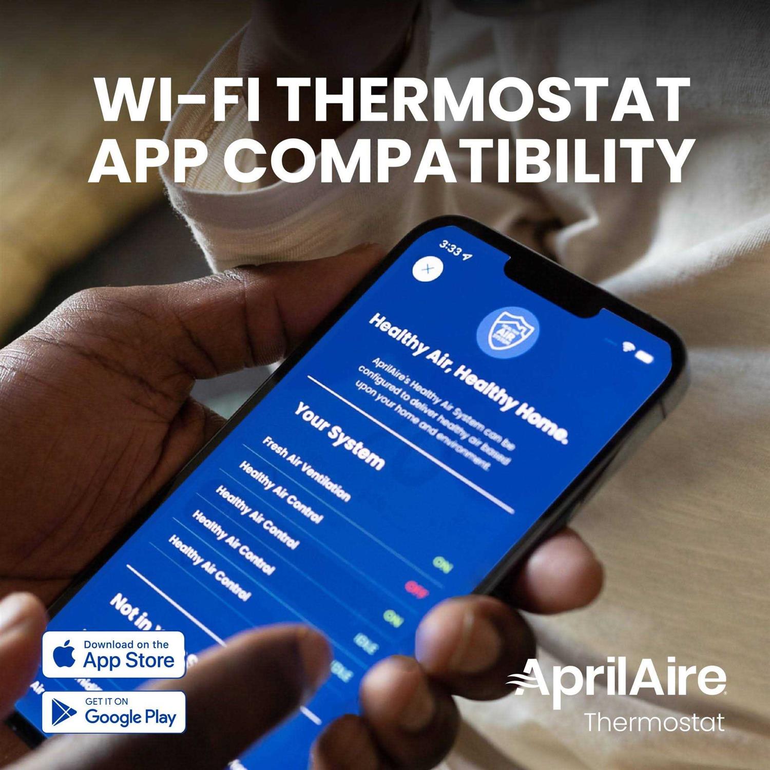 AprilAire S86WMUPR Programmable Wi-Fi Multi-Stage Universal Thermostat with IAQ Control