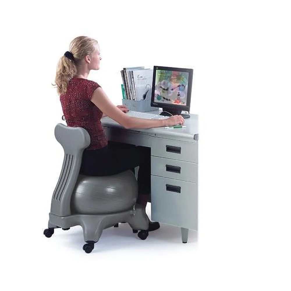 CanDo Standard Ball Chair Replacement Ball, Black