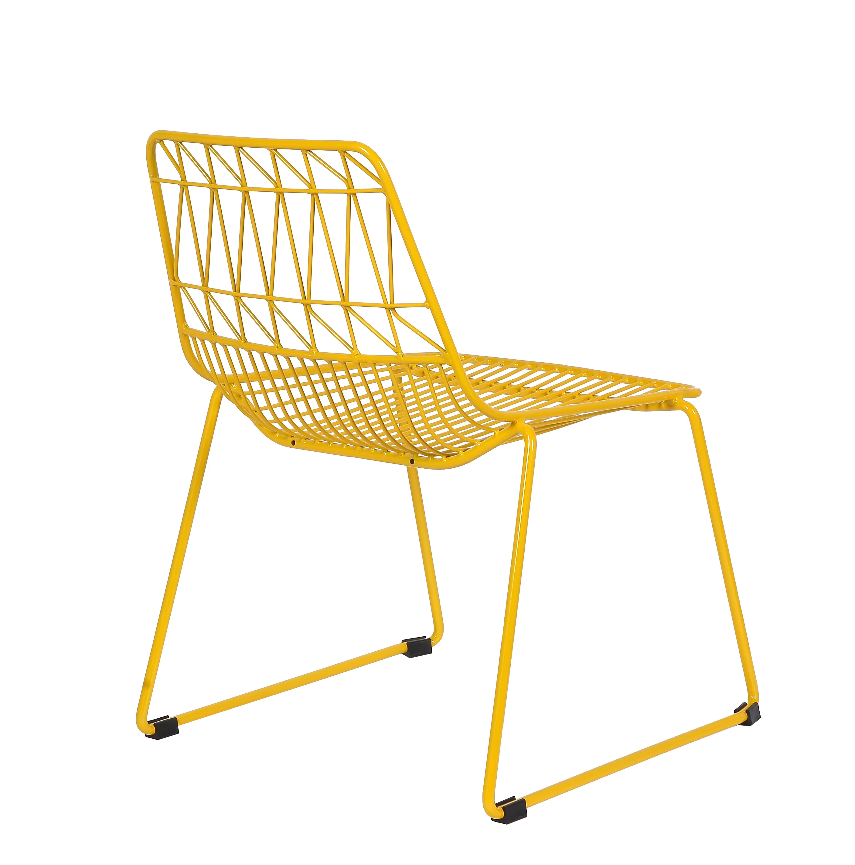 Acessentials Kids Geometric Wire Activity Chairs 2pk Orange