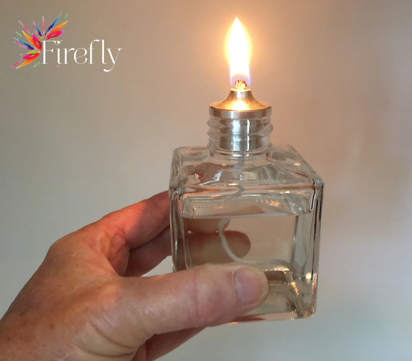 Firefly Aura Petite Glass Refillable Oil Lamp | 2