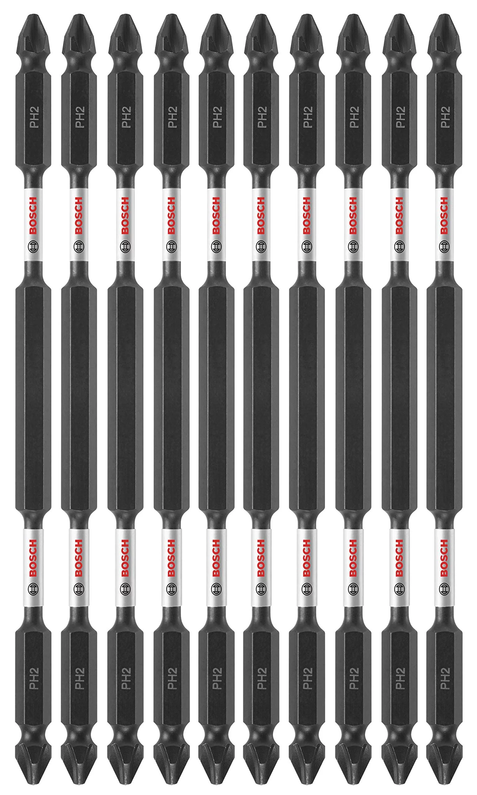Bosch ITDEPH26B Impact Tough 6 In. Phillips #2 Double-Ended Bits