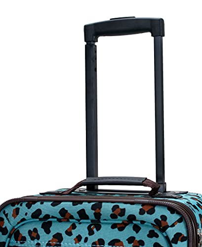 Rockland Fashion Expandable Softside Upright Luggage Set, Charcoal, 2-Piece (14/19)