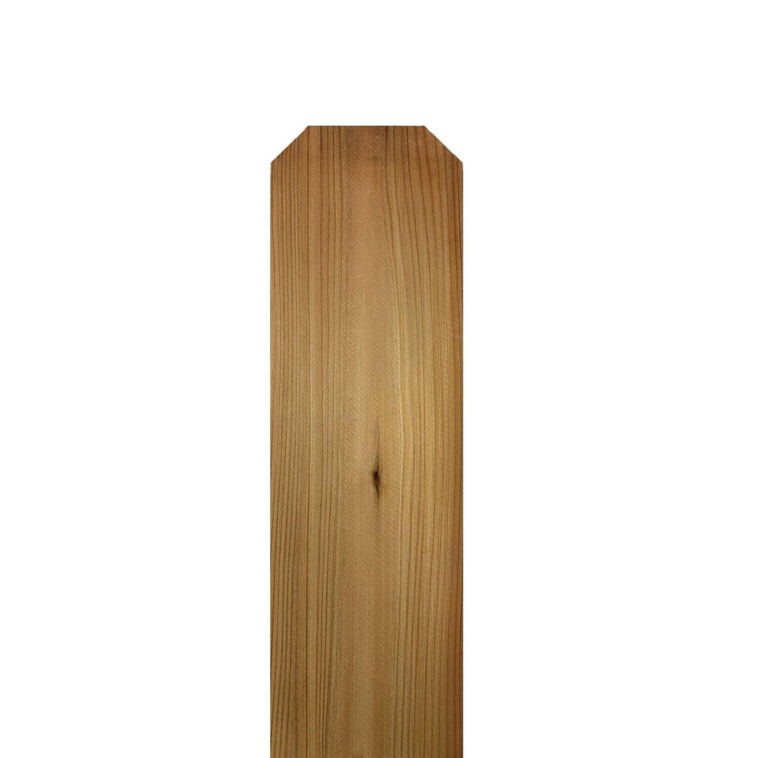 Unbranded 5/8-in x 5-1/2-in x 8-ft Cedar Dog Ear Fence Picket 20842-08 - Shop Hardware Tools Online Store