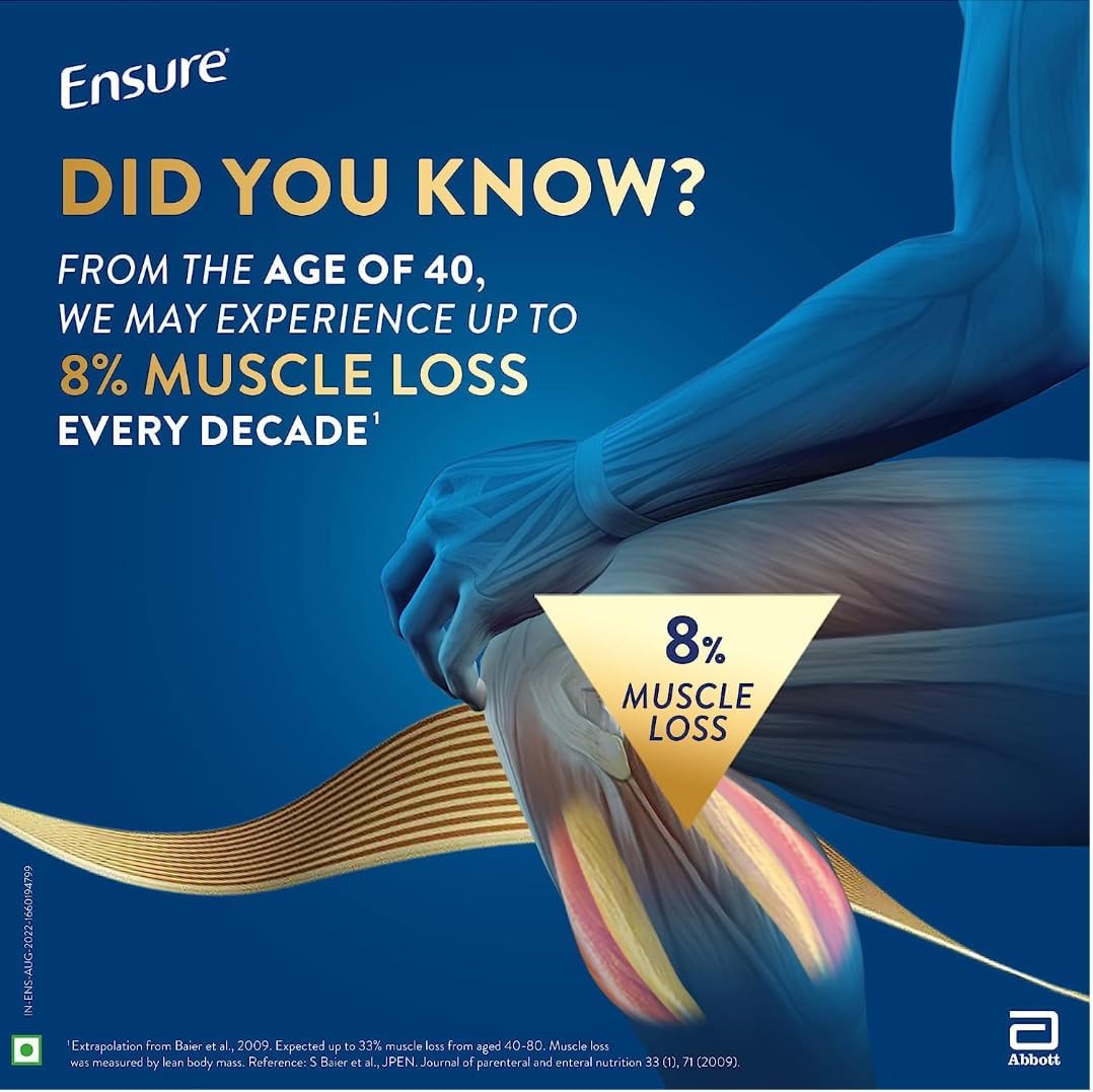 Ensure Complete Balanced Nutrition for Adults 1kg Vanilla Flavor 10 Pieces Pack