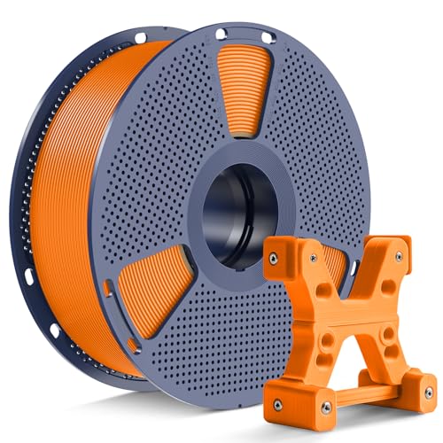 PETG Filament 1.75mm 2025 Upgrade Spool Compatible with Bambulab Refill Filament, 2kg(4.4lbs) SUNLU PETG 3D Printer Filament, 1.75mm Dimensional Accuracy +/- 0.02mm, Black+Black Bundle