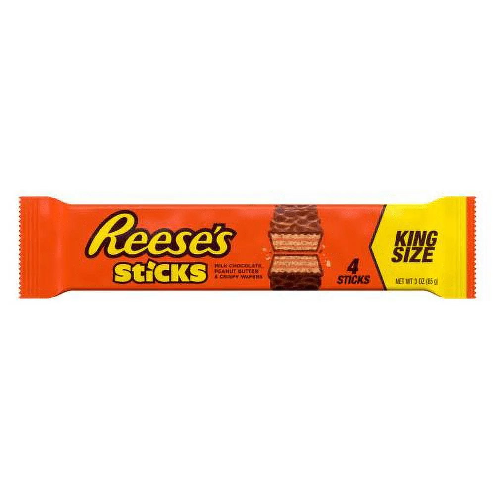 REESE'S Sticks King Size Wafer Bar (Pack of 36)