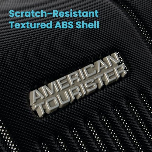 American Tourister Stratum 2.0 Expandable Hardside Luggage with Spinner Wheels, Purple Haze, Carry-on