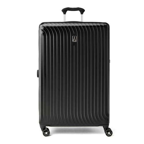 Travelpro Maxlite Air Hardside Expandable Carry on Luggage, 8 Spinner Wheels, Lightweight Hard Shell Polycarbonate Suitcase, Shadow Grey, Carry On 21-Inch