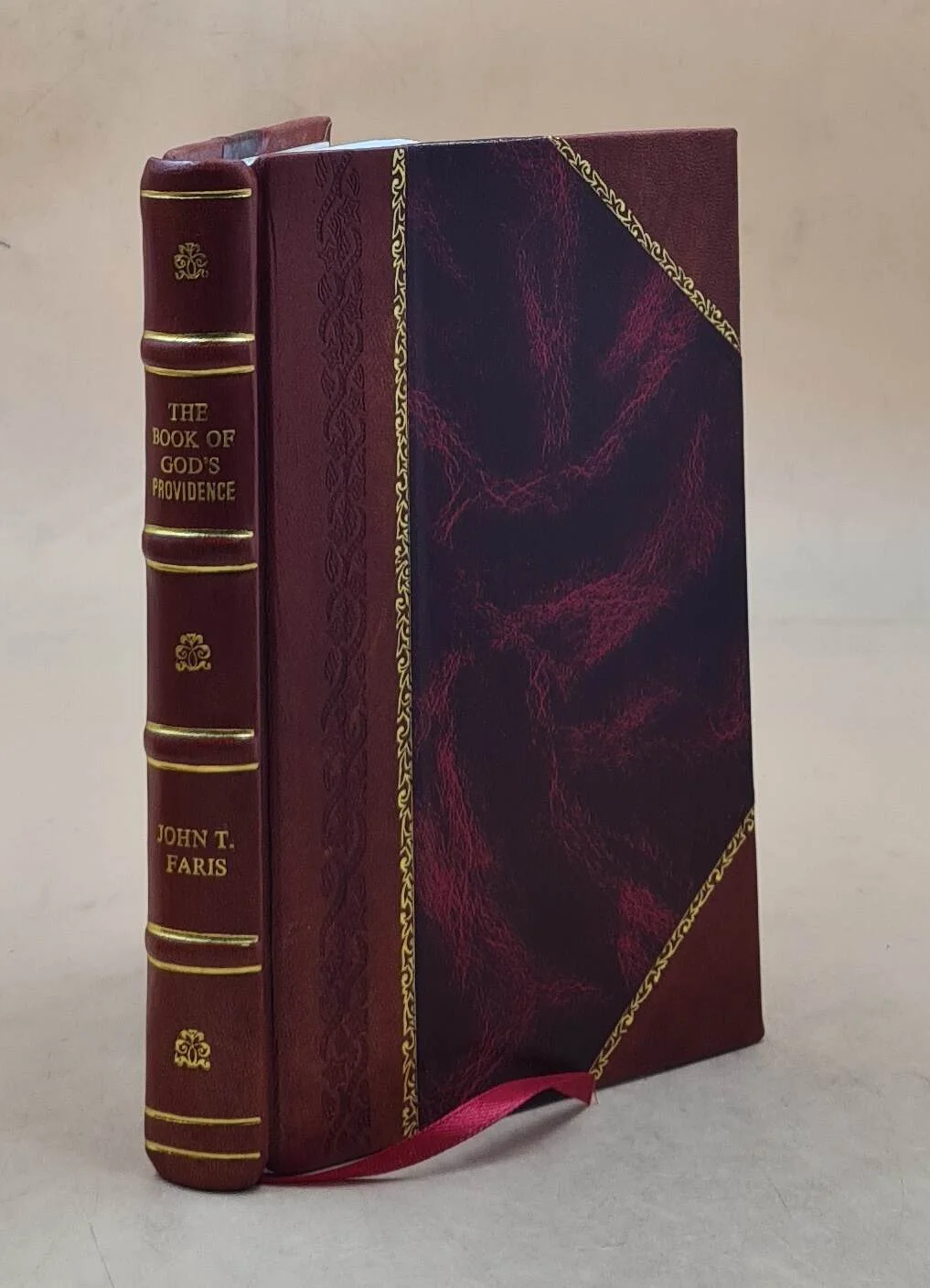 The book of God's providence / by John T. Faris. 1913 [Leather Bound]