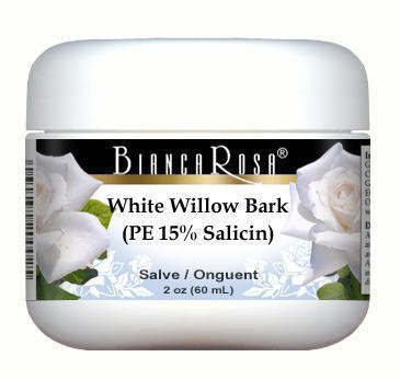 Bianca Rosa Extra Strength White Willow Bark (PE 15% Salicin) - Salve Ointment (2 oz, ZIN: 514283)