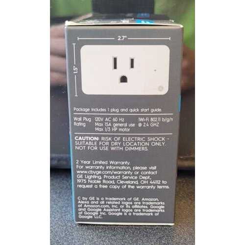 Enbrighten Mini Plug-in Wi-Fi Smart Switch