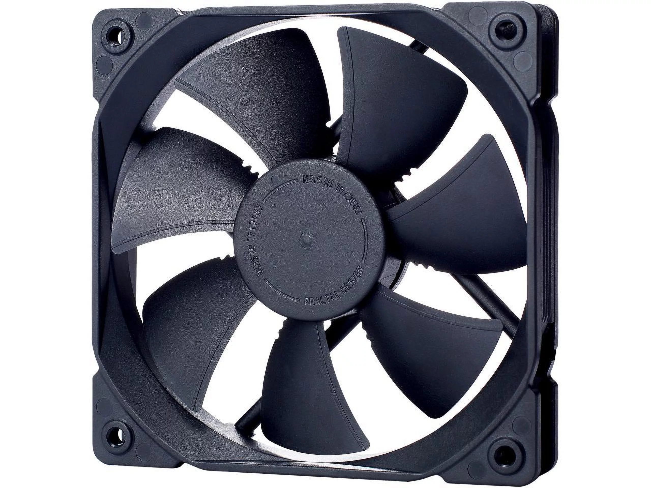 Fractal Design Dynamic X2 PWM GP-12 120mm High Durability Long Life Sleeve Bearing Black Edition Radiator Optimized Computer Case Fan FD-FAN-DYN-X2-GP12-PWM-BK