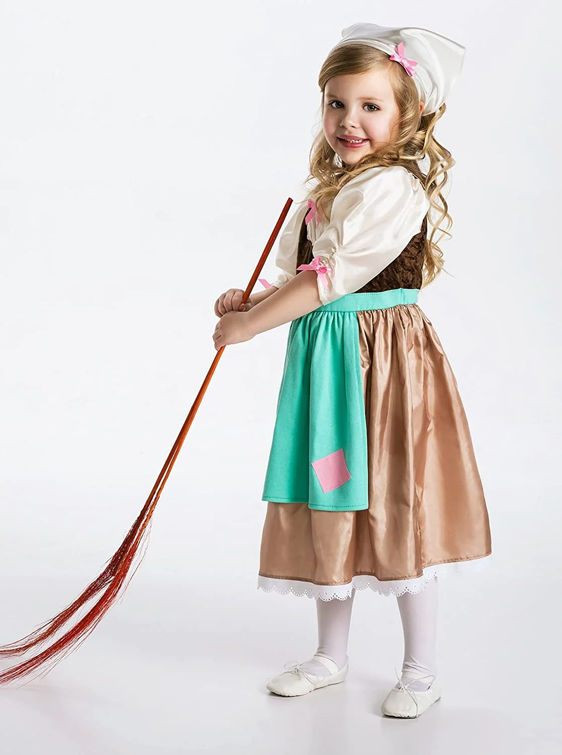 Cinderella Day Dress with Scarf