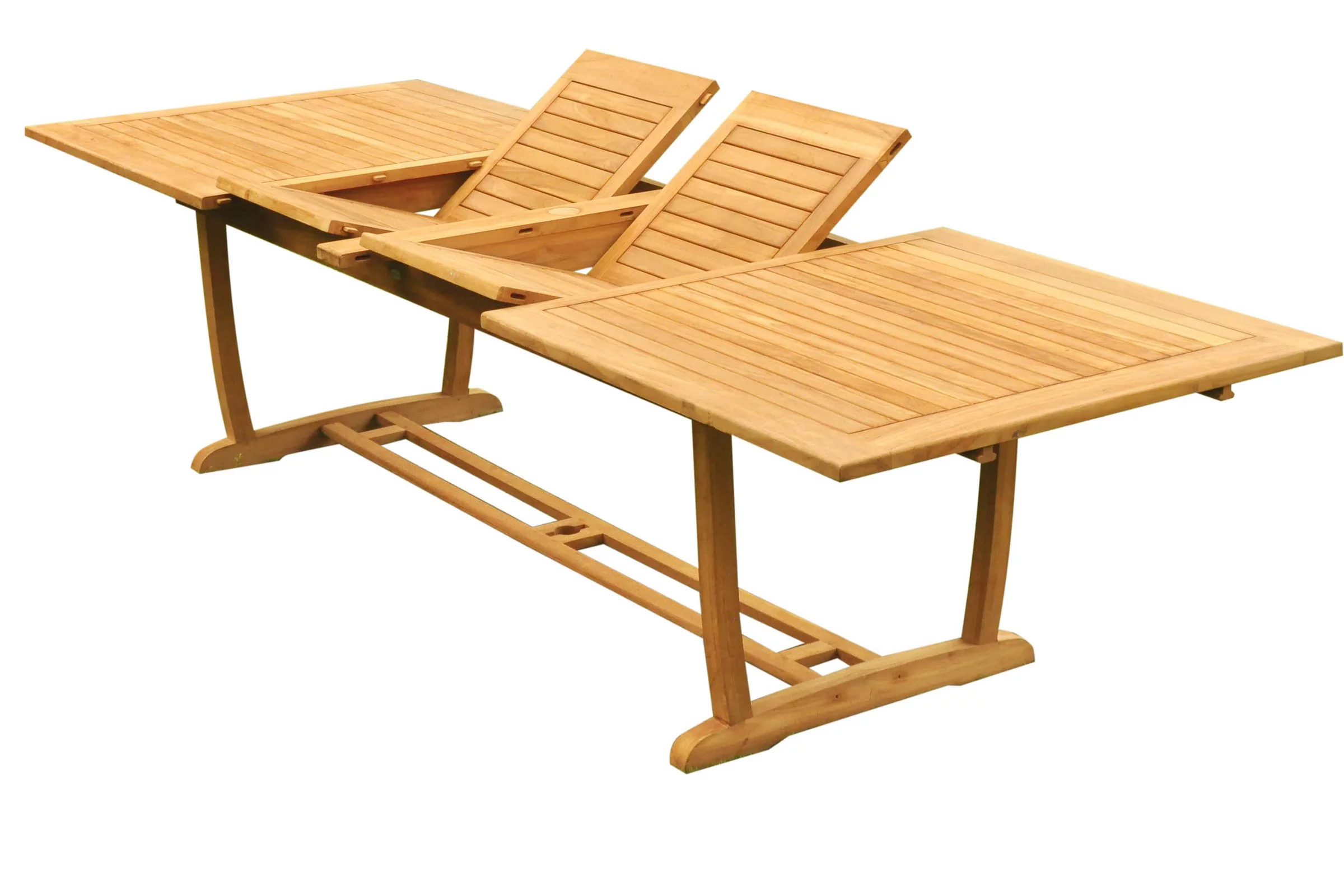 Grade-A Teak Dining Set: 6 Seater 7 Pc: 118