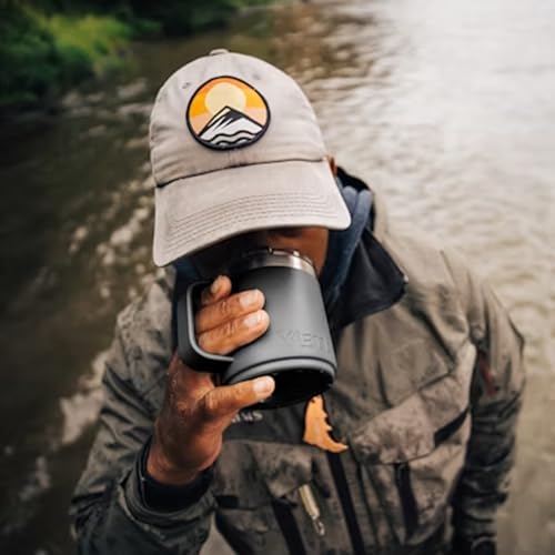 YETI Rambler 10 oz Stackable Mug, Vacuum Insulated, Stainless Steel with MagSlider Lid, Stainless