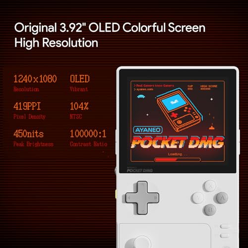 Pocket DMG Android Handheld Gaming Console - Snapdragon G3x Gen 2 | 3.92