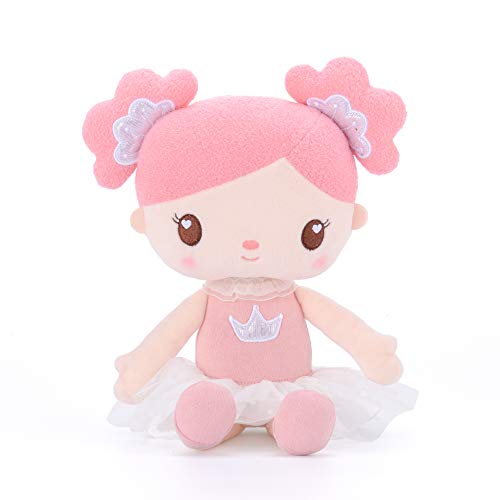 Gloveleya Baby Girl Gift First Baby Doll Plush Doll Print Sunflowers