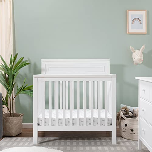 DaVinci Autumn 4-in-1 Convertible Mini Crib in Chestnut, Greenguard Gold Certified