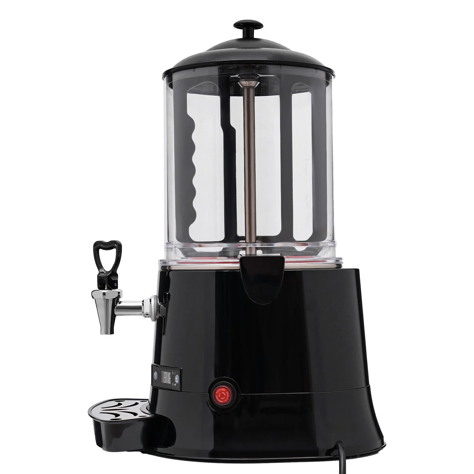 Commercial Hot Chocolate Dispenser Cocoa Milk Heating Beverage Dispenser 10L Water Dispenser