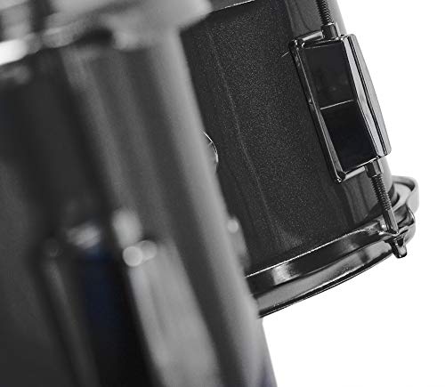 Music Alley 3 Piece Kids Drum Set with Throne, Cymbal, Pedal & Drumsticks, Blue, (DBJK02)