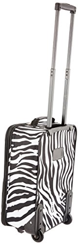 Rockland Fashion Softside Upright Luggage Set, Beach