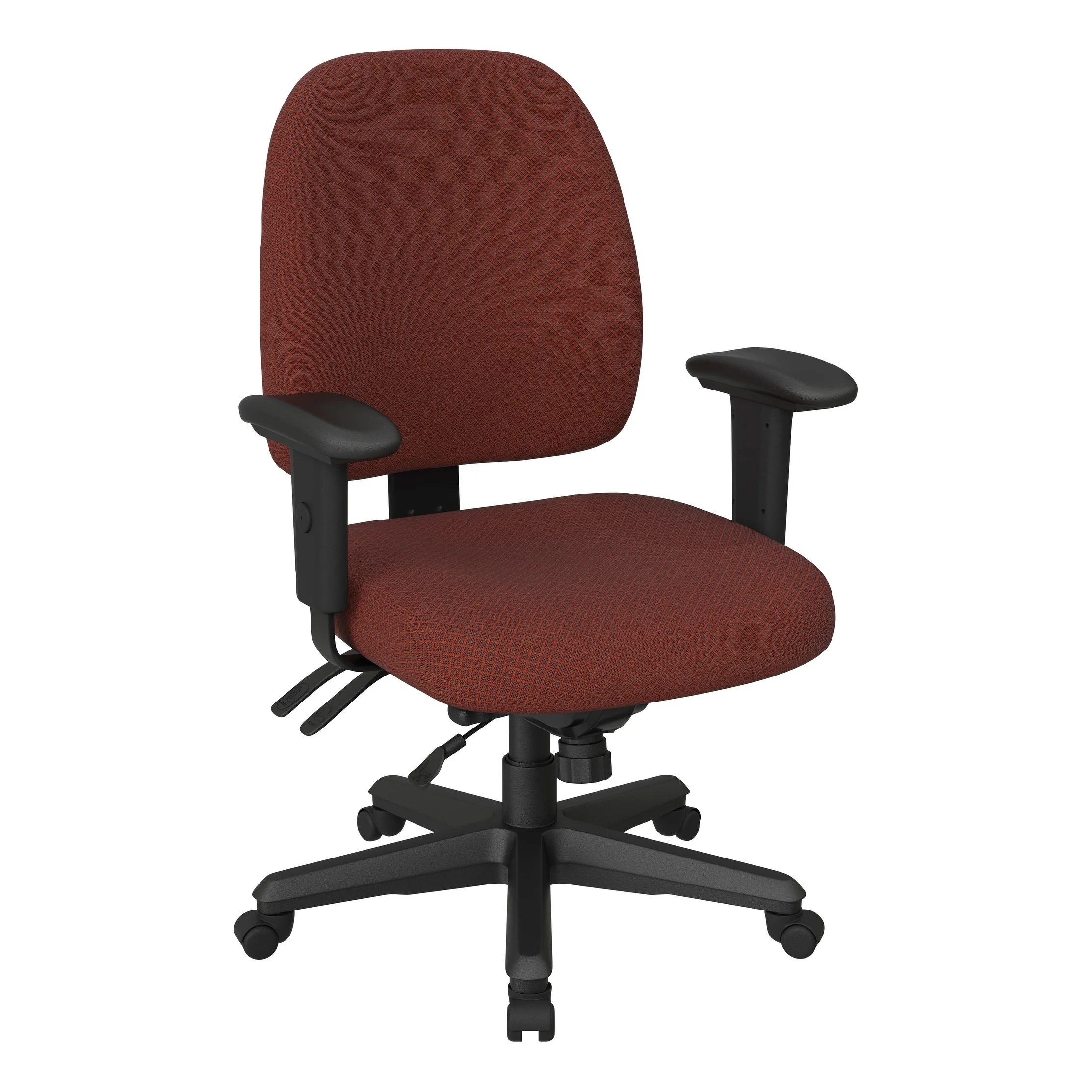 Office Star Products Ergonomics Chair interlink ink blue