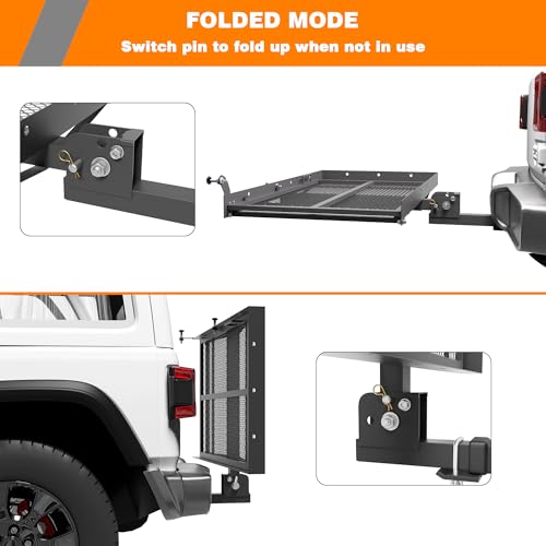 WILDROAD Hitch Cargo Carrier with Ramp 50