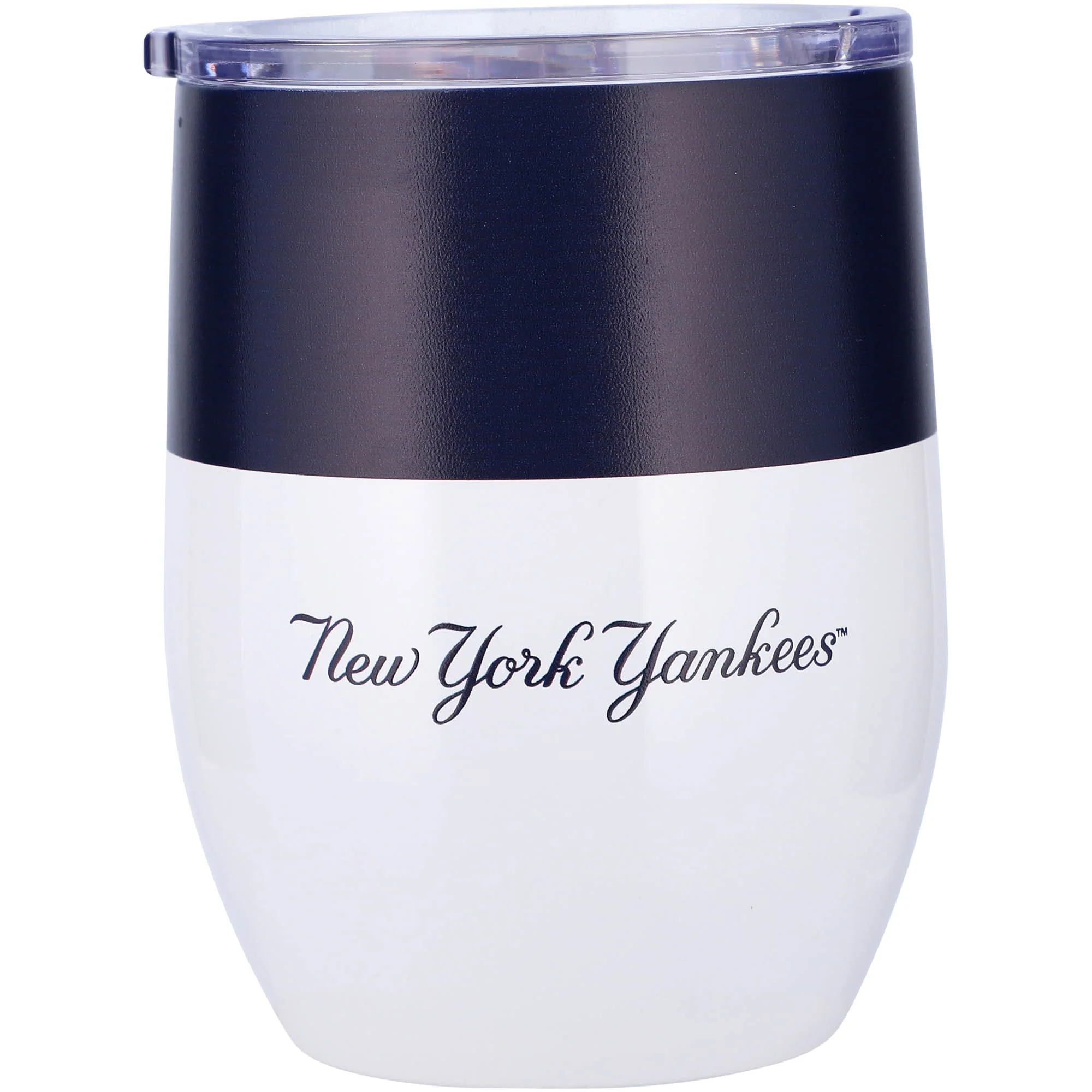 New York Yankees 16oz. Colorblock Stainless Steel Curved Tumbler