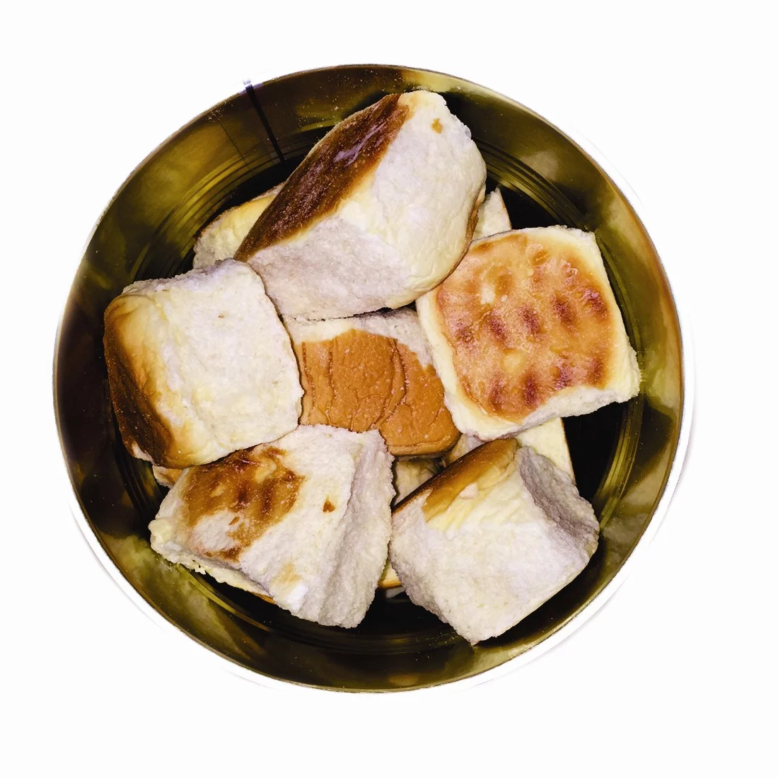 Military Surplus Freeze Dried Long Shelf Life Emergency Food Ration Hawaiian Rolls #10/12oz/Can - 1 Can