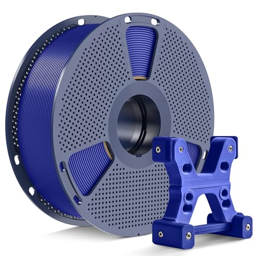 PETG Filament 1.75mm 2025 Upgrade Spool Compatible with Bambulab Refill Filament, 2kg(4.4lbs) SUNLU PETG 3D Printer Filament, 1.75mm Dimensional Accuracy +/- 0.02mm, Black+Black Bundle